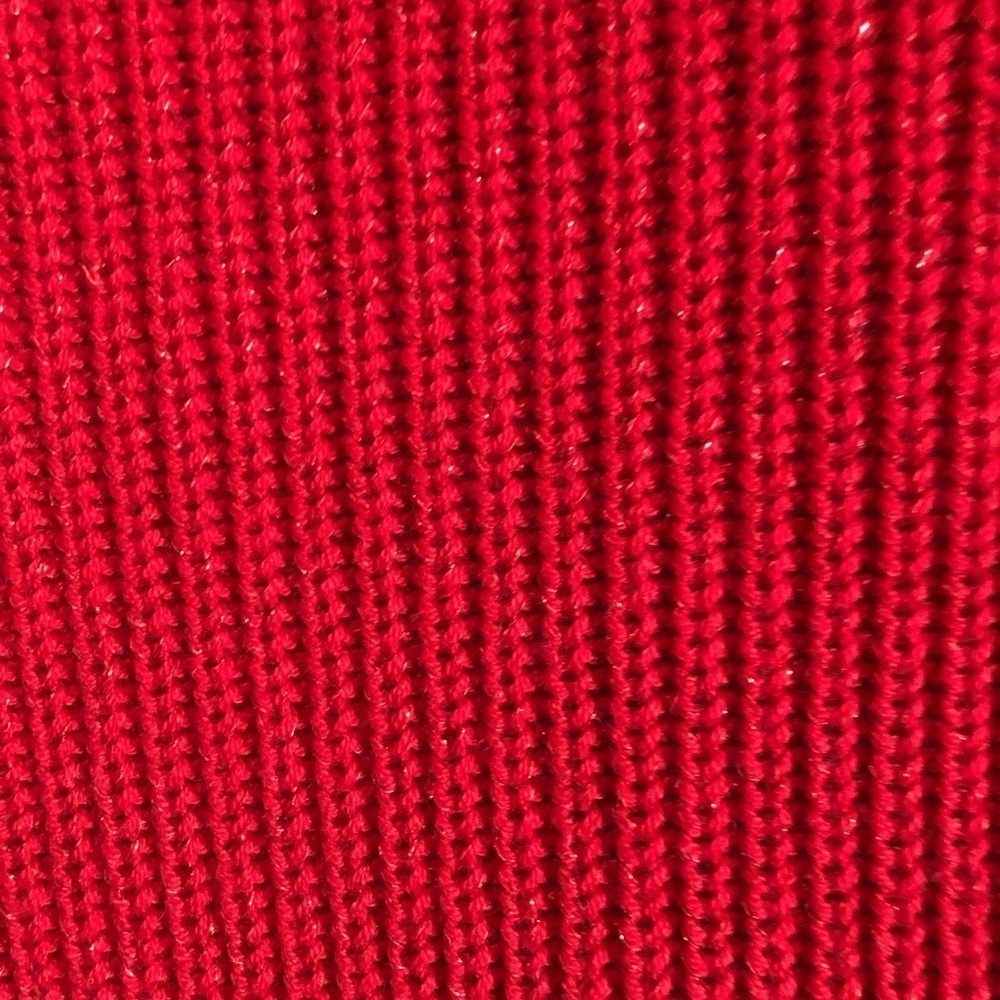Liz Claiborne PM stunning red sweater - Picture 5 of 7